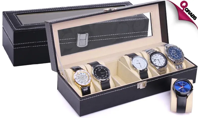 6-Slot Watch Organizer!